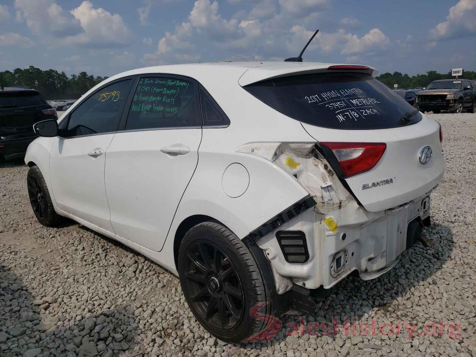 KMHD35LH6HU353978 2017 HYUNDAI ELANTRA