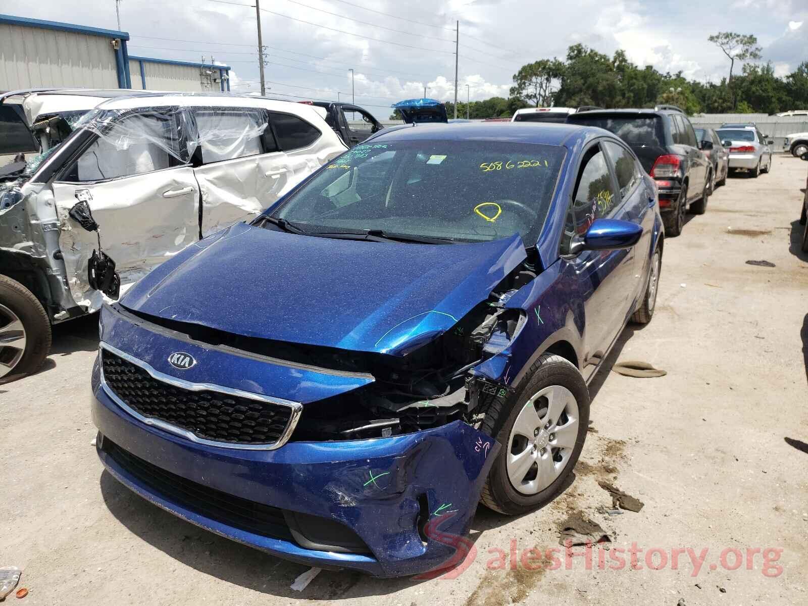 3KPFK4A72JE269682 2018 KIA FORTE