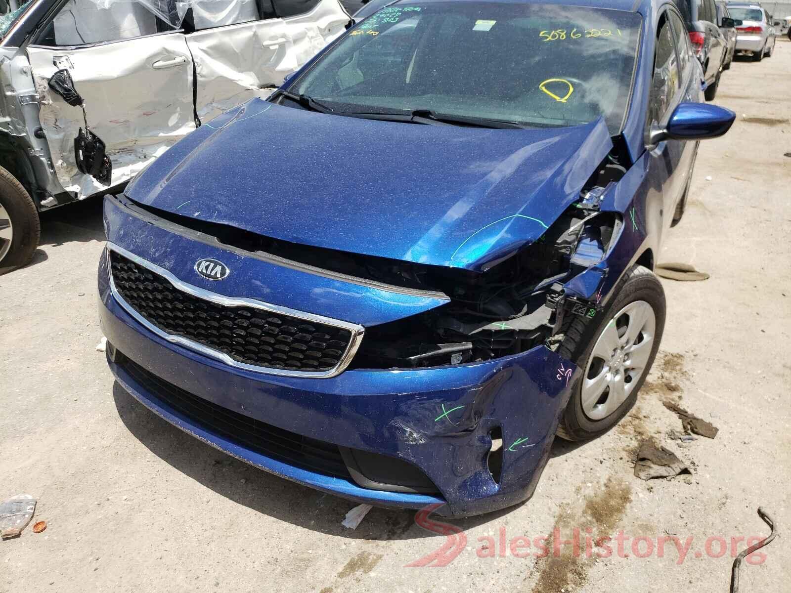 3KPFK4A72JE269682 2018 KIA FORTE