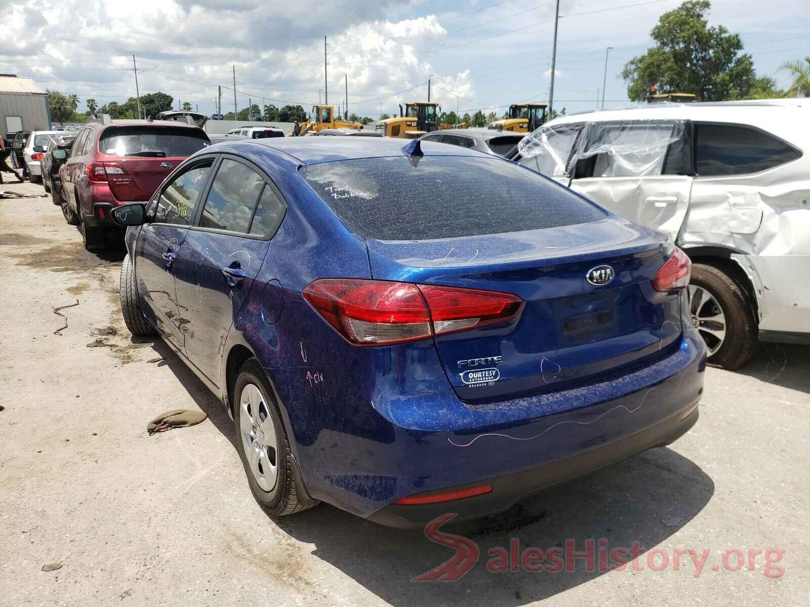 3KPFK4A72JE269682 2018 KIA FORTE