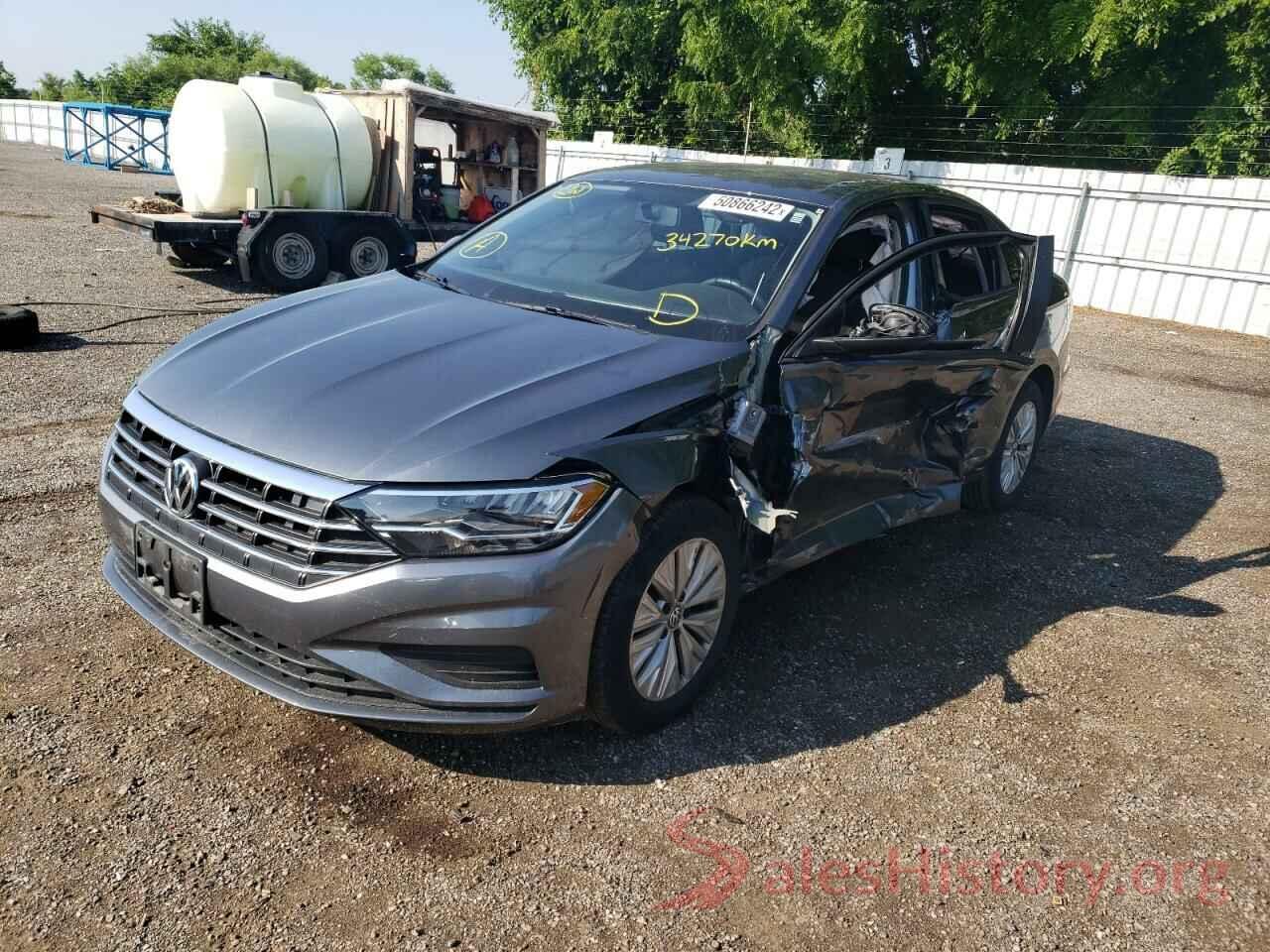 3VWC57BU5KM252847 2019 VOLKSWAGEN JETTA