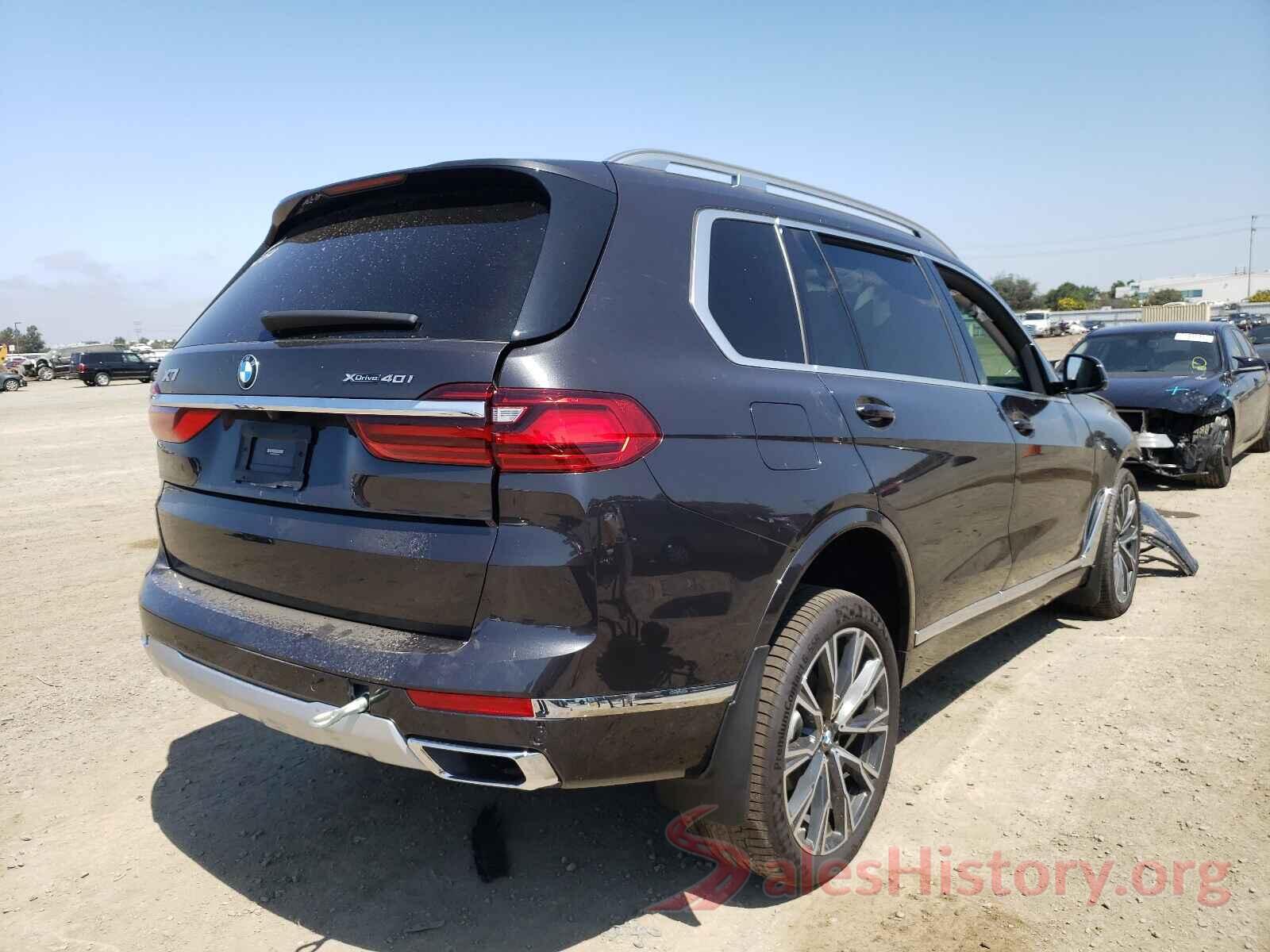 5UXCW2C01L9C00342 2020 BMW X7