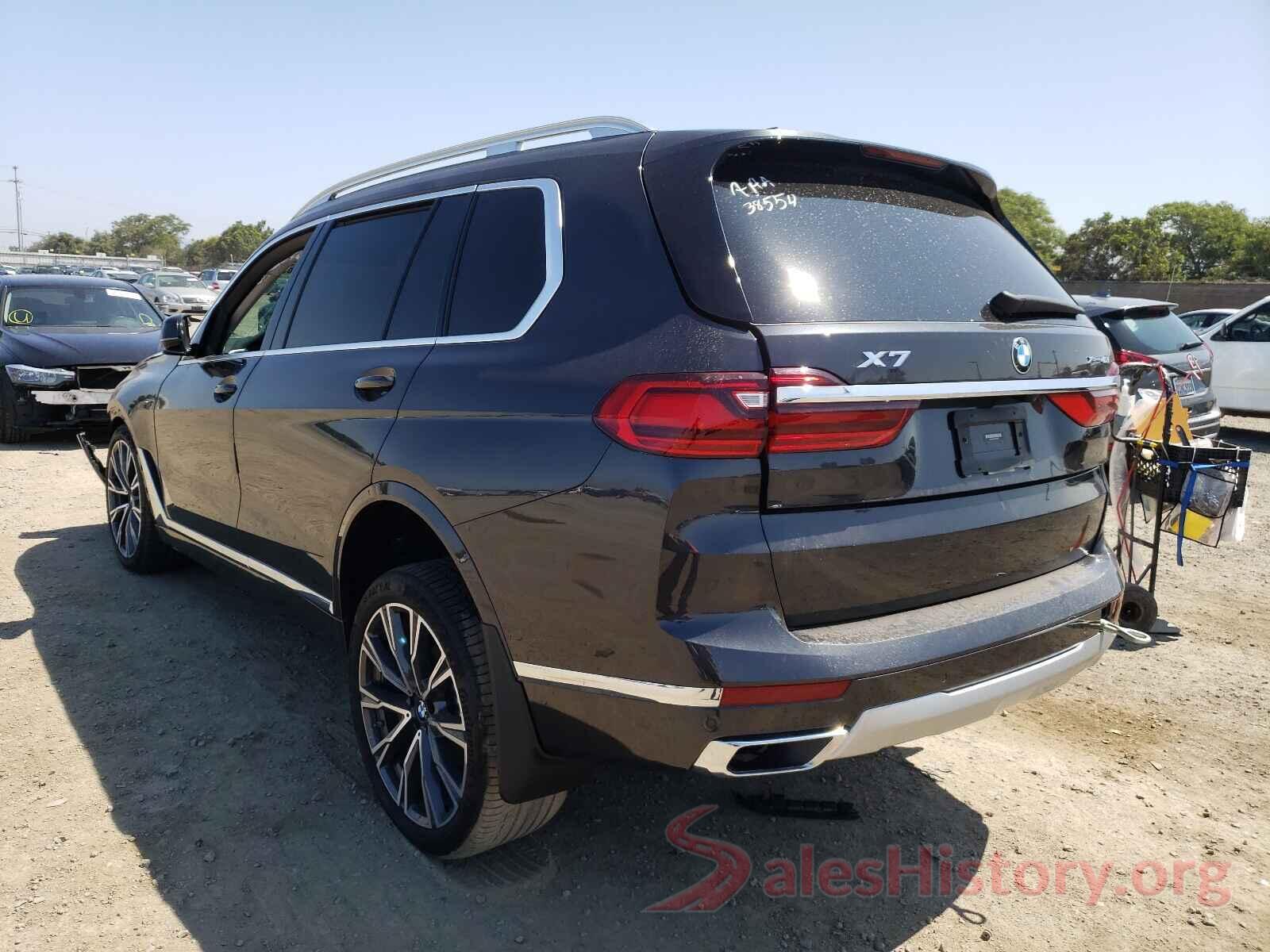 5UXCW2C01L9C00342 2020 BMW X7