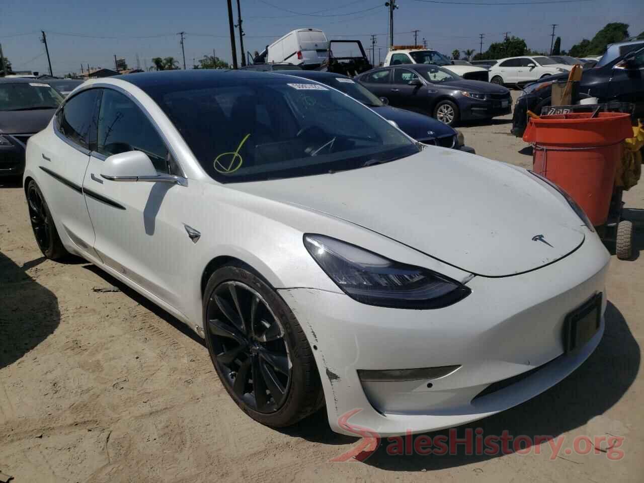 5YJ3E1EB2LF807205 2020 TESLA MODEL 3