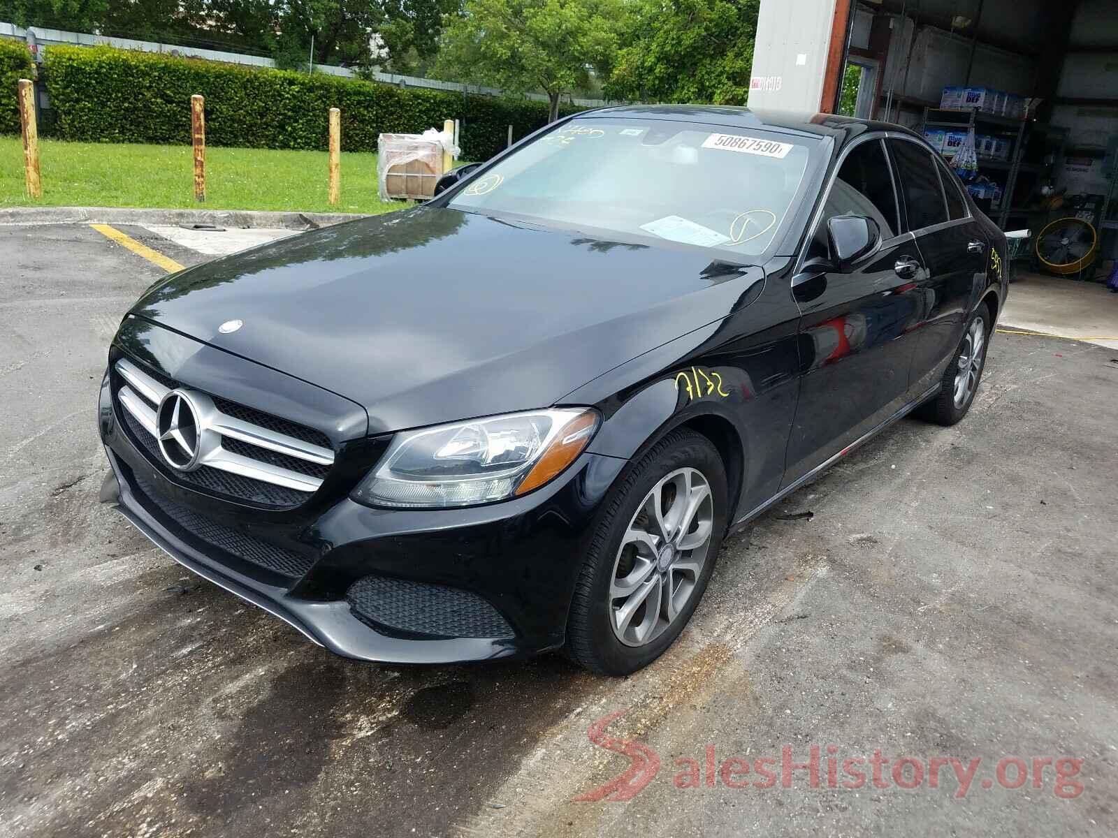 55SWF4JB1GU174573 2016 MERCEDES-BENZ C CLASS