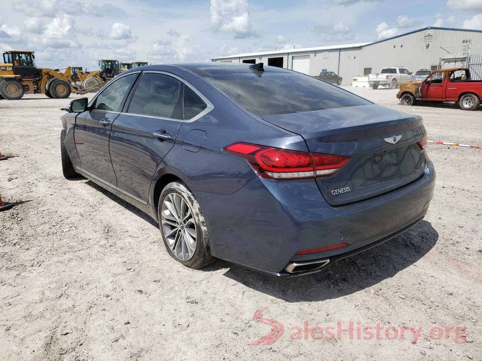 KMHGN4JE8GU121326 2016 HYUNDAI GENESIS