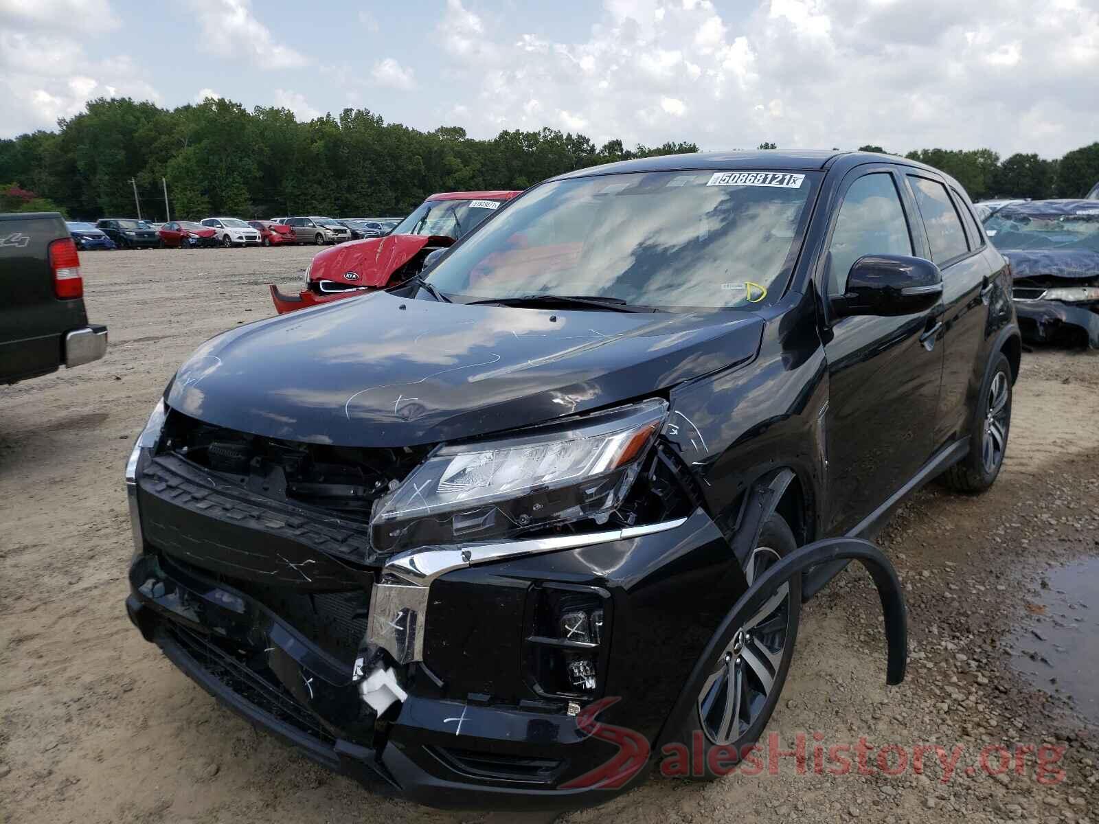 JA4ARUAU0MU014329 2021 MITSUBISHI OUTLANDER