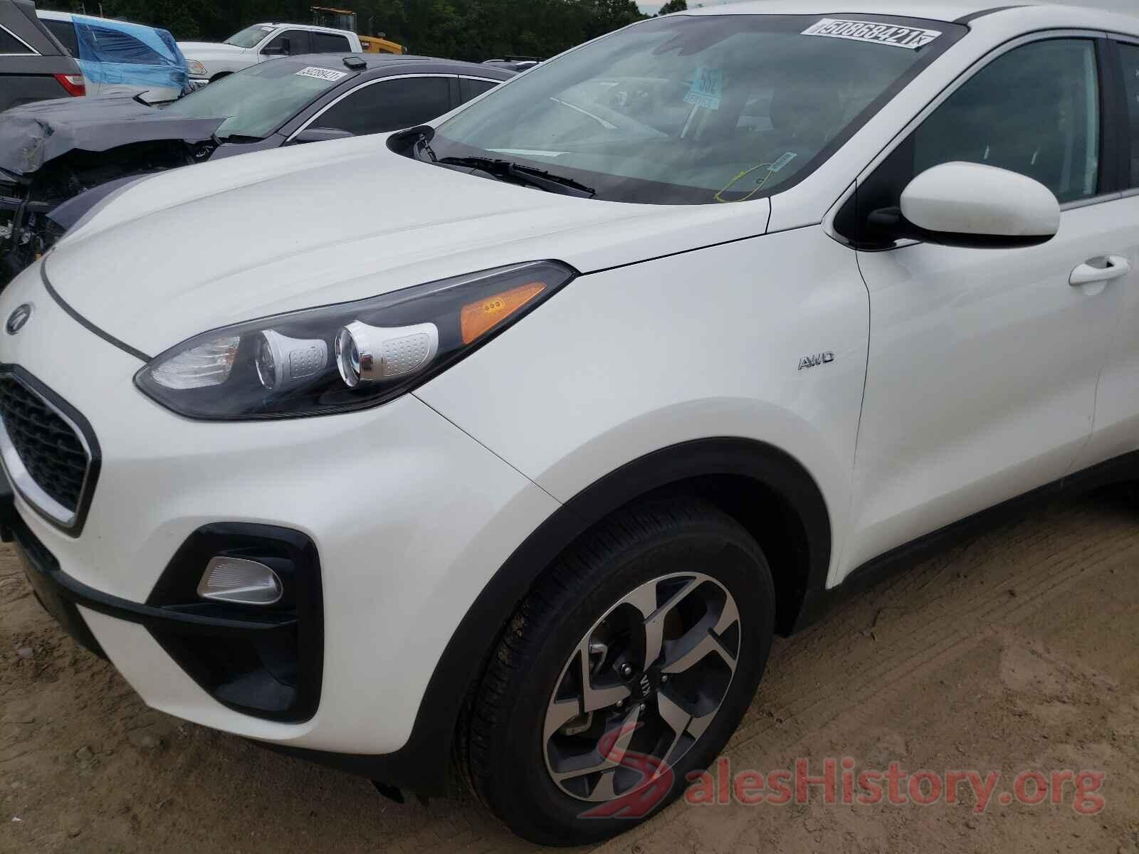 KNDPMCAC9M7940047 2021 KIA SPORTAGE