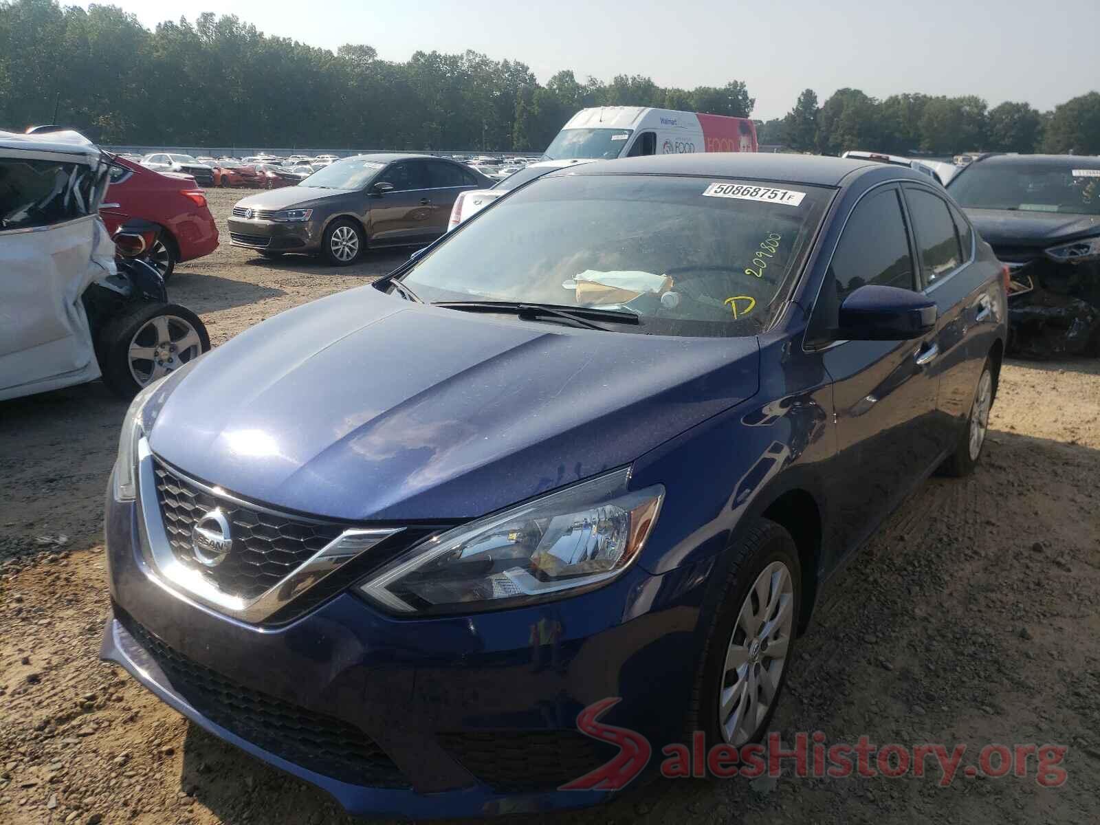 3N1AB7AP7HY363581 2017 NISSAN SENTRA