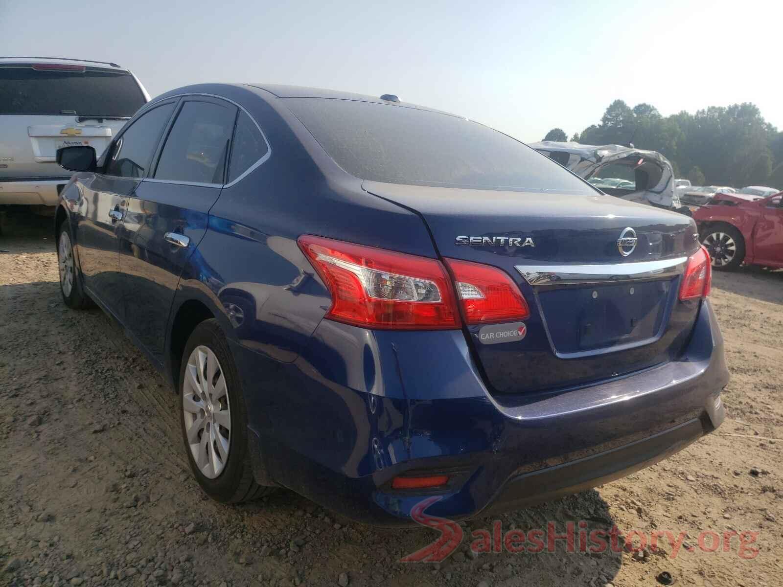 3N1AB7AP7HY363581 2017 NISSAN SENTRA