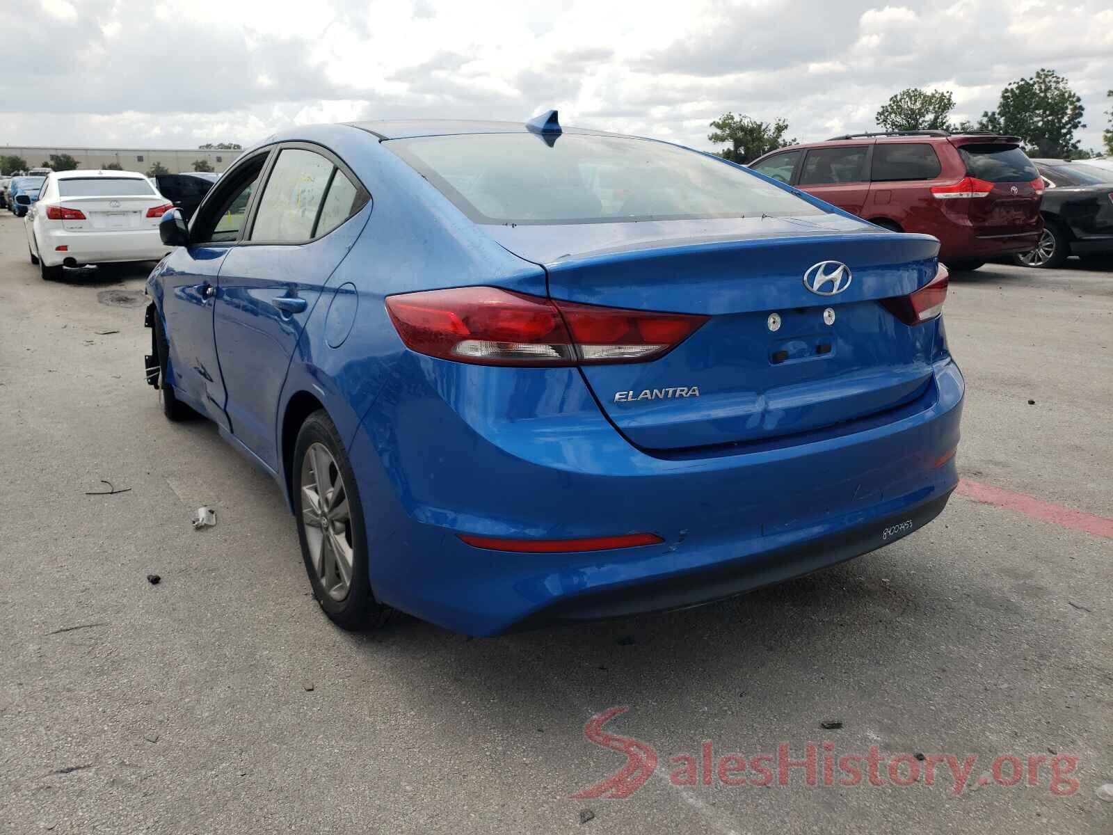 5NPD84LF0JH304757 2018 HYUNDAI ELANTRA