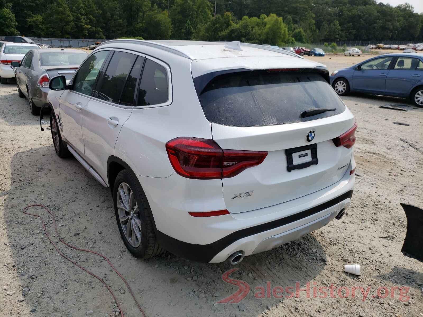 5UXTR9C52KLR07413 2019 BMW X3