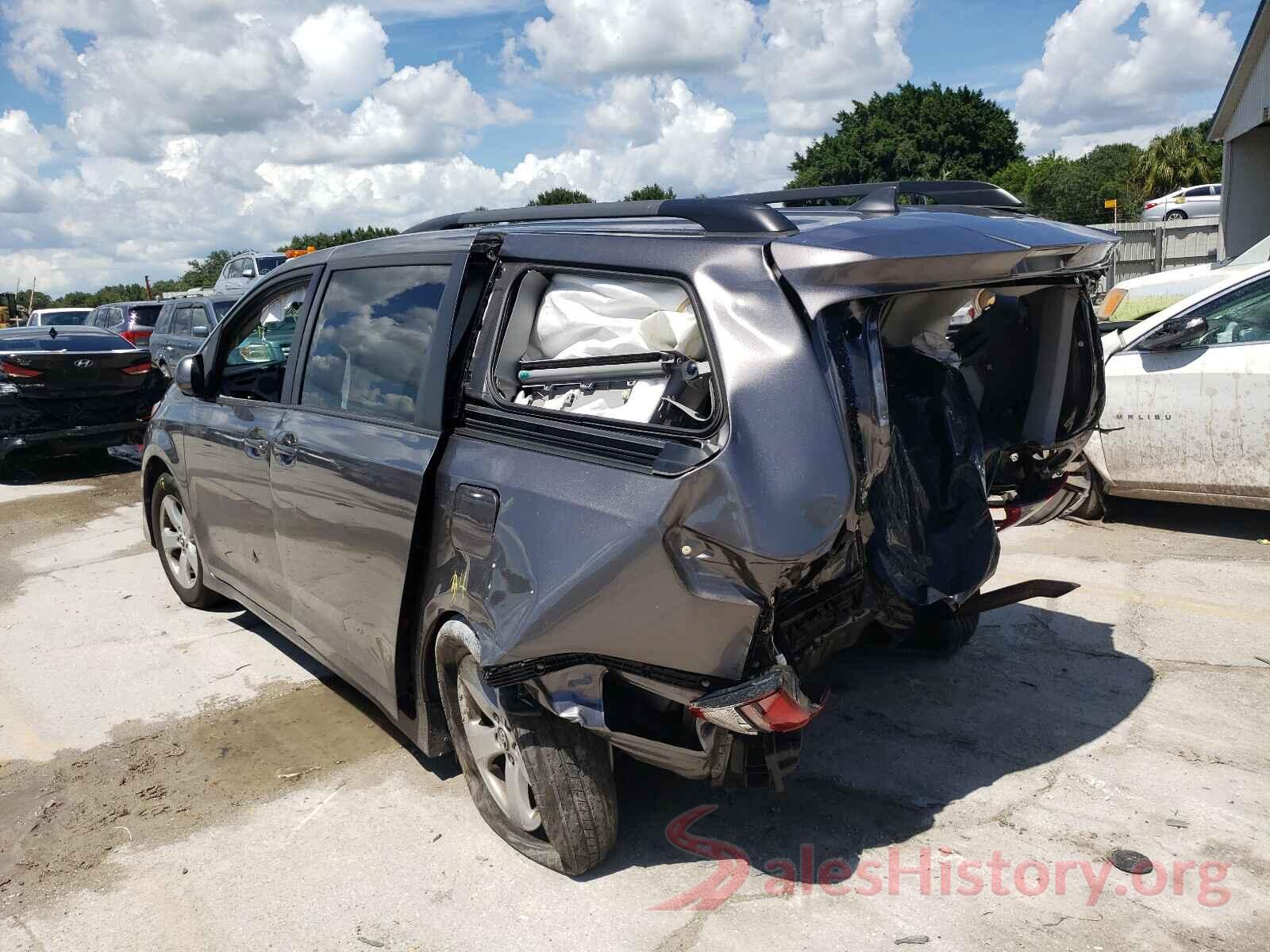 5TDKZ3DC6JS909525 2018 TOYOTA SIENNA