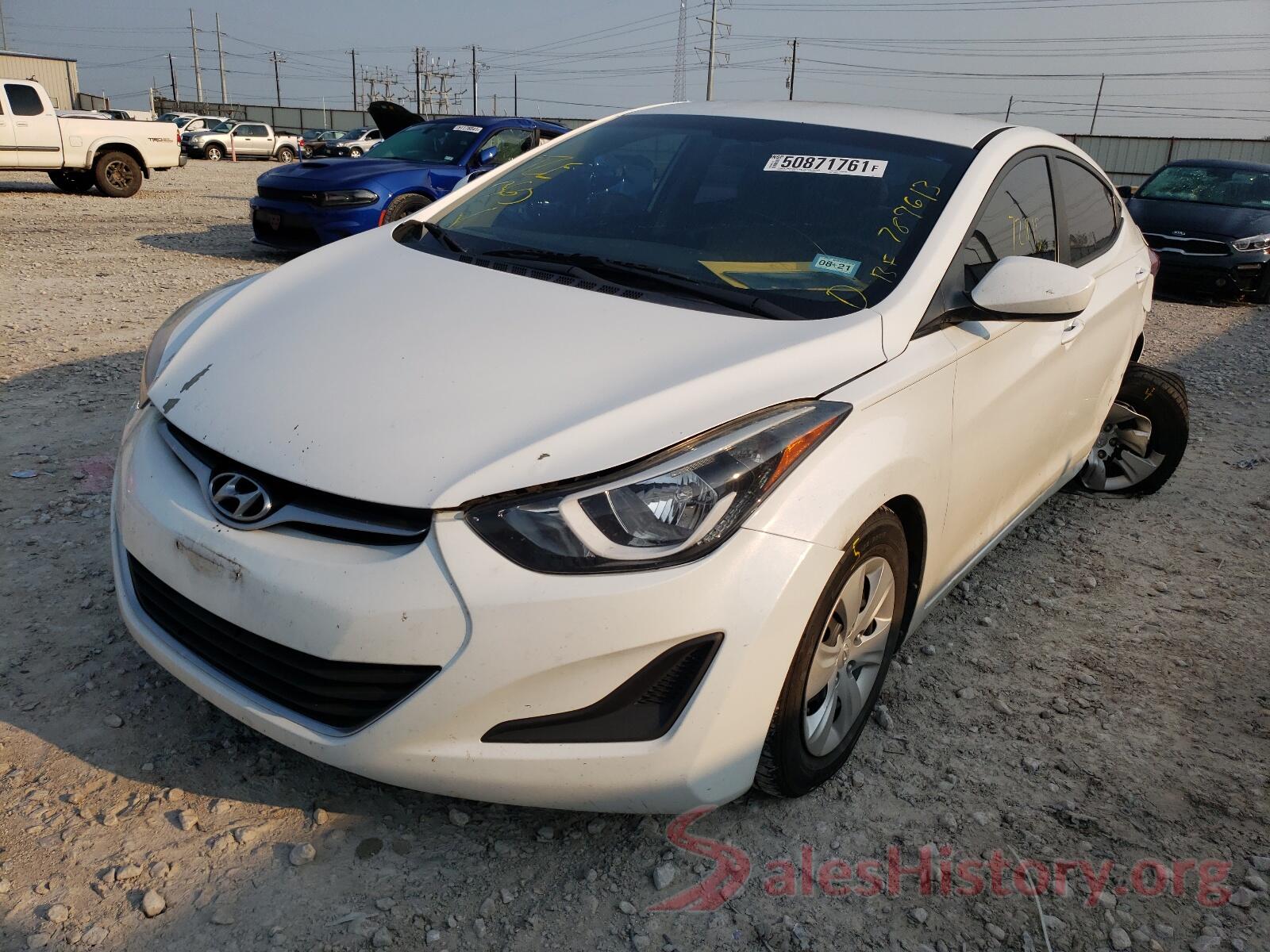 5NPDH4AE7GH789613 2016 HYUNDAI ELANTRA