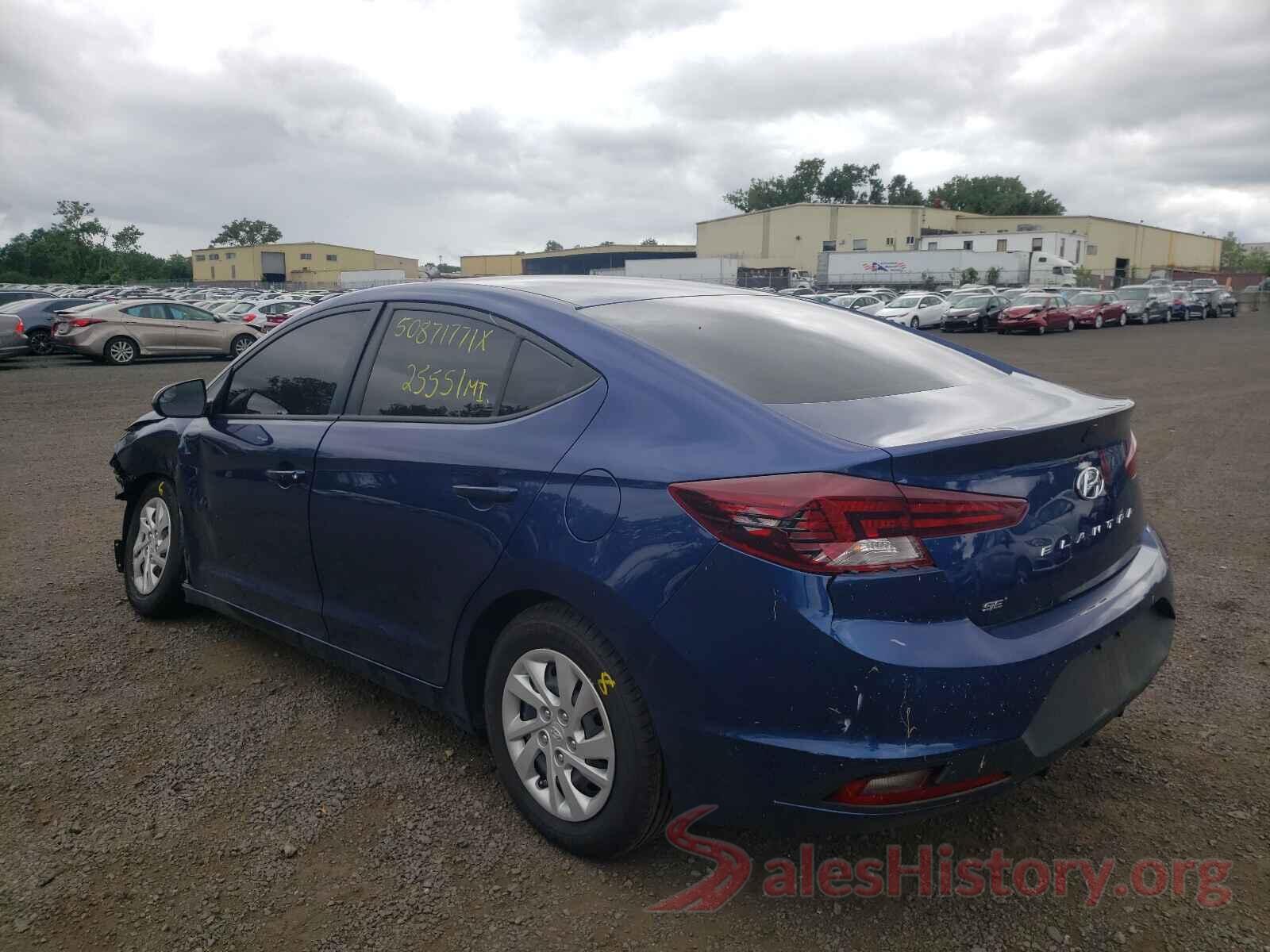 5NPD74LF2LH544866 2020 HYUNDAI ELANTRA