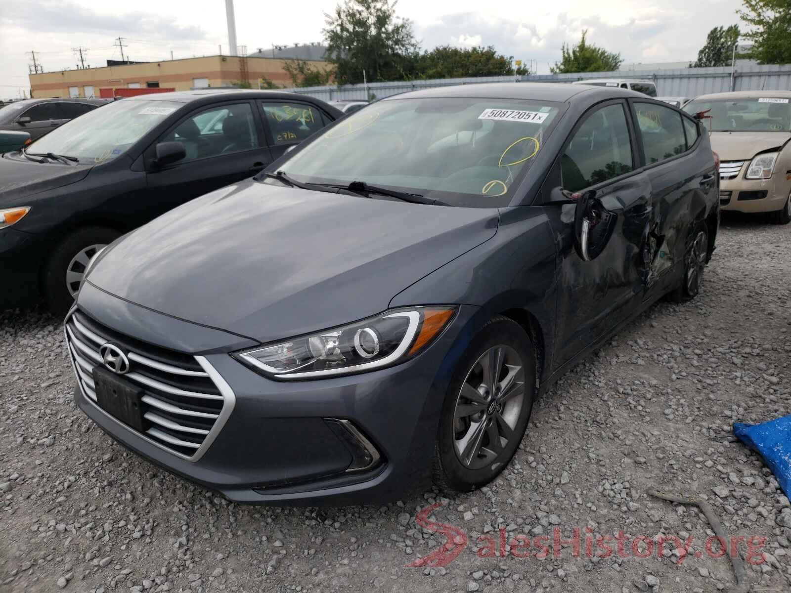 KMHD84LFXHU291267 2017 HYUNDAI ELANTRA