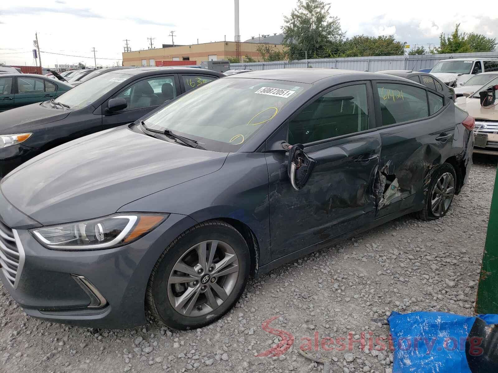 KMHD84LFXHU291267 2017 HYUNDAI ELANTRA