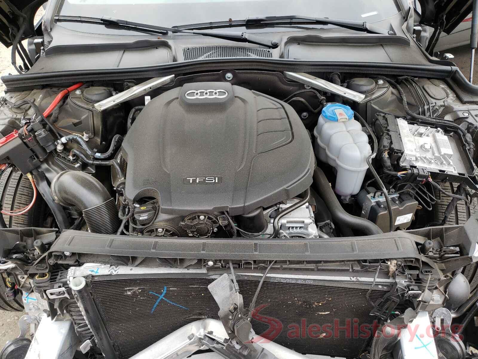 WAUDNAF41KN007321 2019 AUDI A4