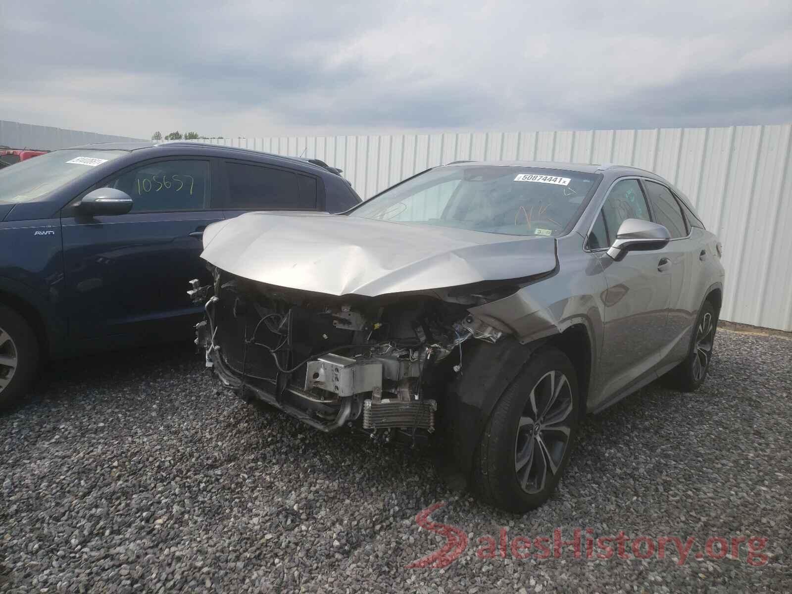 2T2BZMCA5KC184950 2019 LEXUS RX350