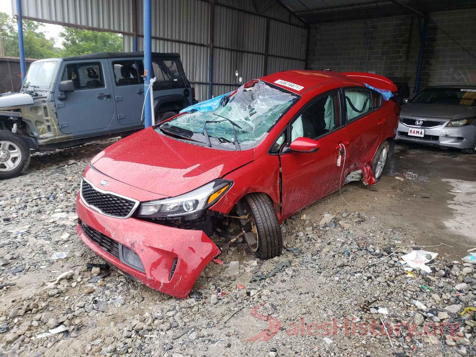 3KPFL4A74HE033820 2017 KIA FORTE