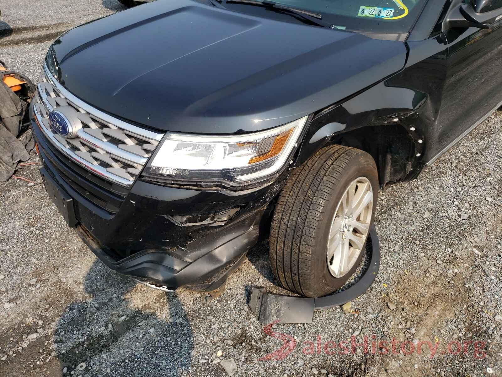 1FM5K8D83JGA75519 2018 FORD EXPLORER