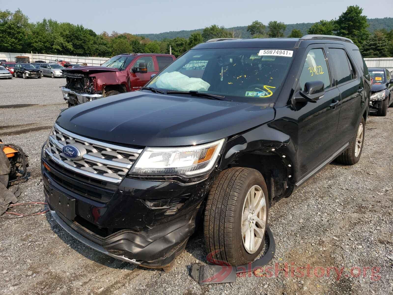 1FM5K8D83JGA75519 2018 FORD EXPLORER