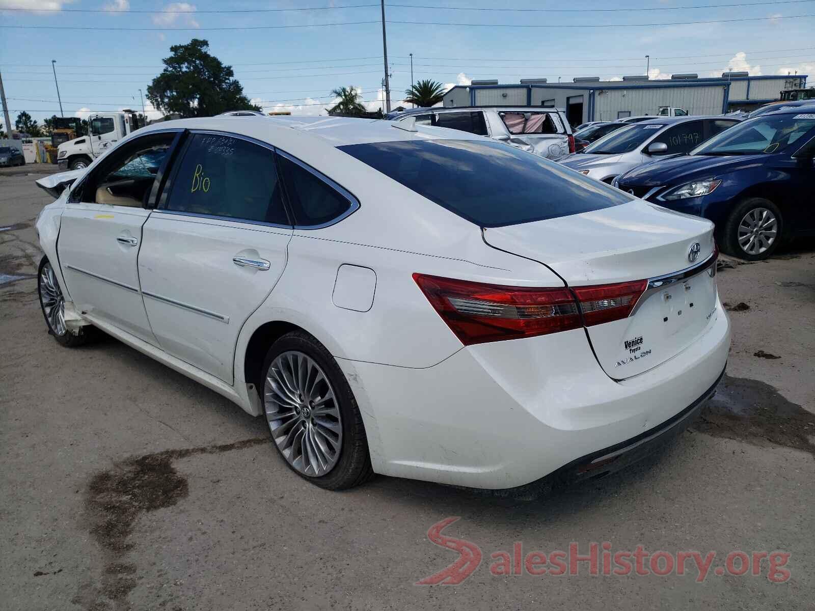 4T1BK1EB2GU226266 2016 TOYOTA AVALON