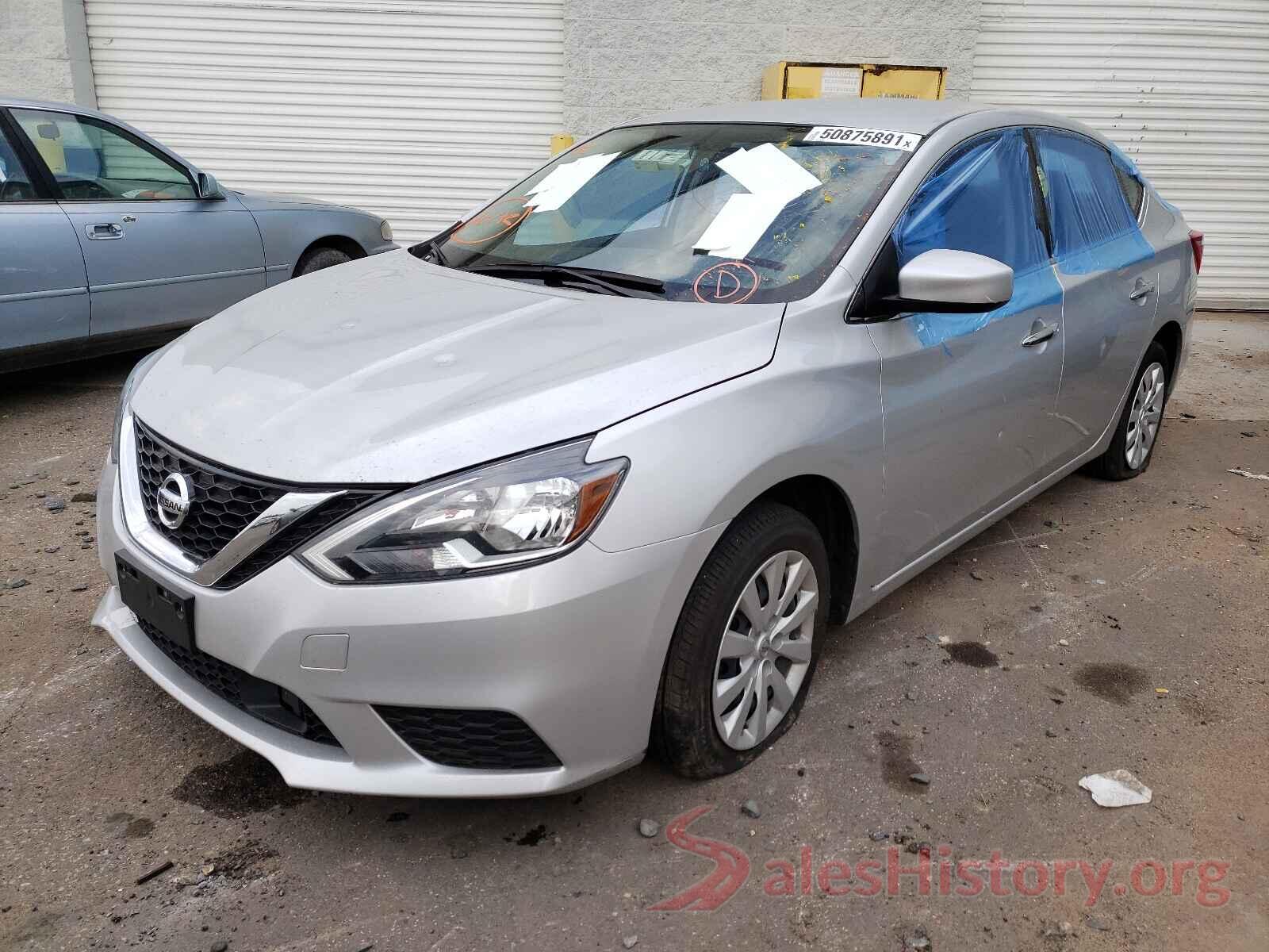 3N1AB7AP1KY307286 2019 NISSAN SENTRA