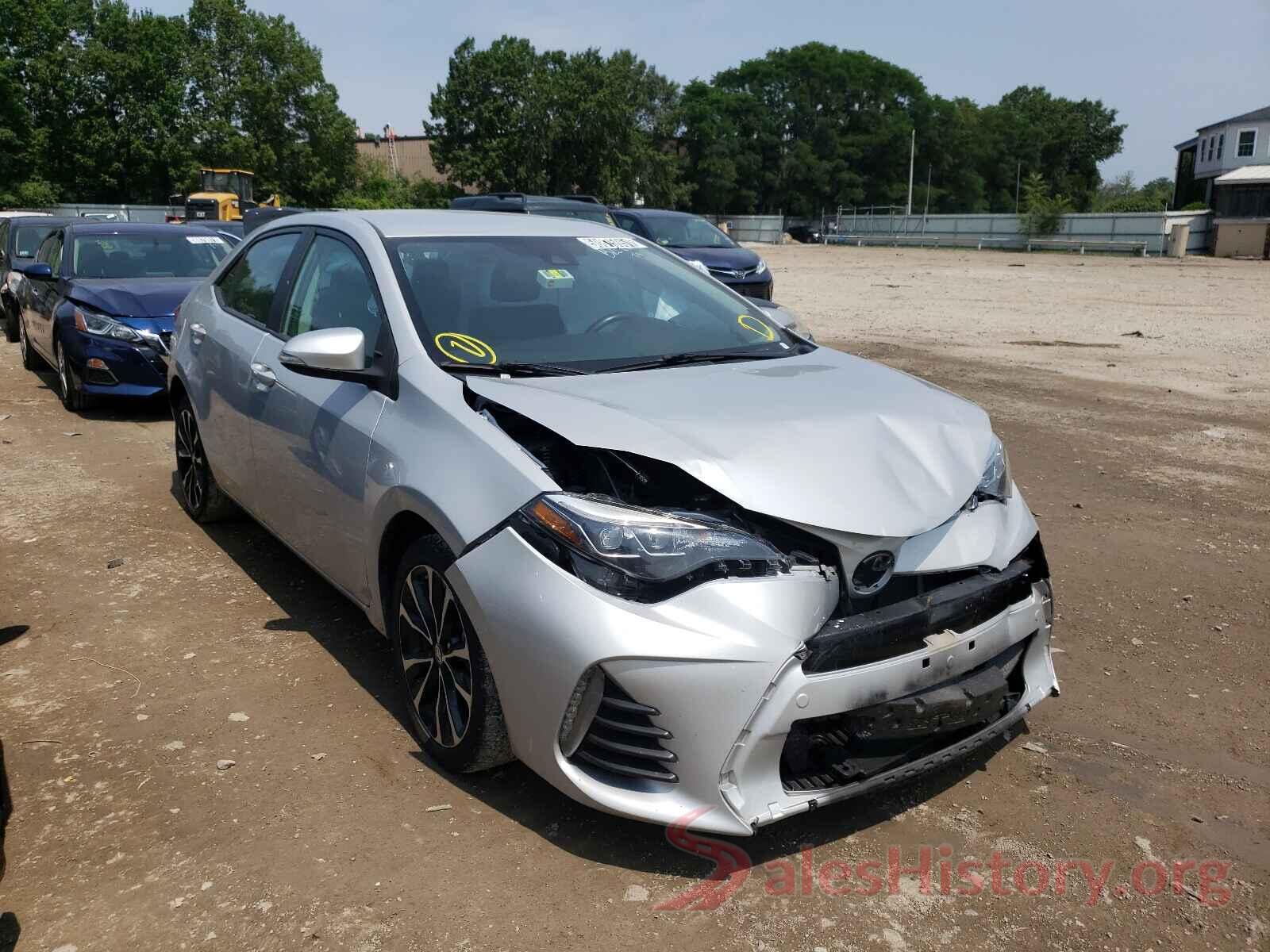 2T1BURHE7KC237742 2019 TOYOTA COROLLA