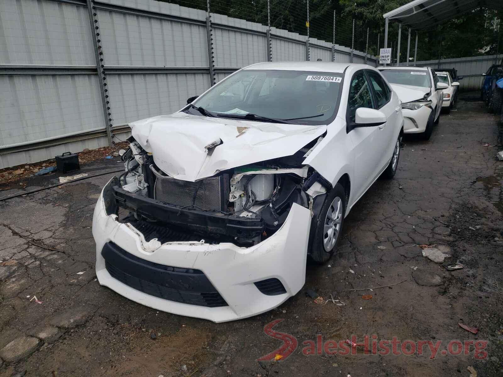 2T1BURHE1GC504395 2016 TOYOTA COROLLA