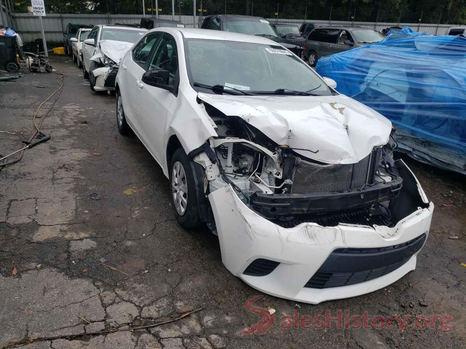 2T1BURHE1GC504395 2016 TOYOTA COROLLA