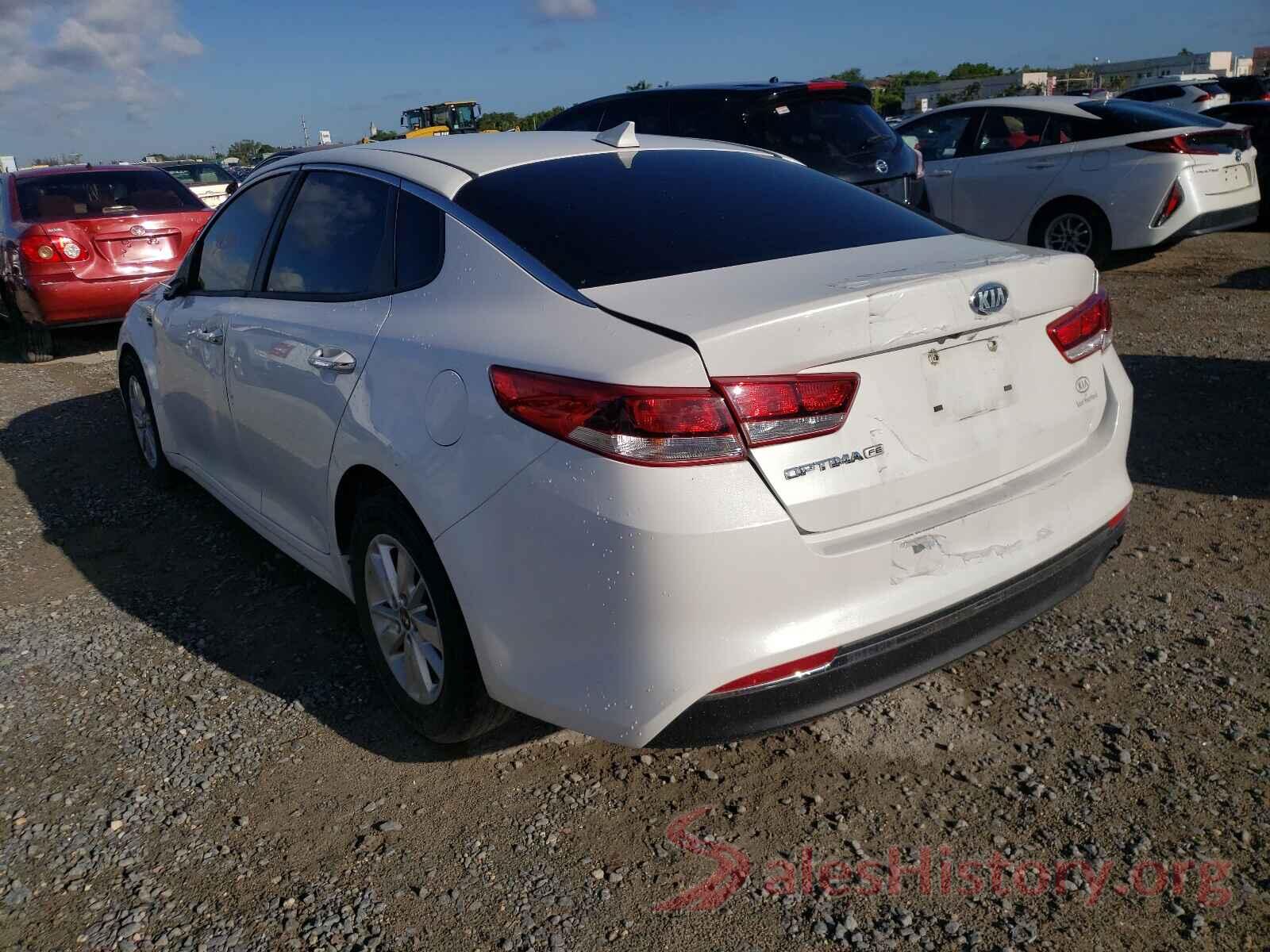 KNAGT4L30G5104775 2016 KIA OPTIMA