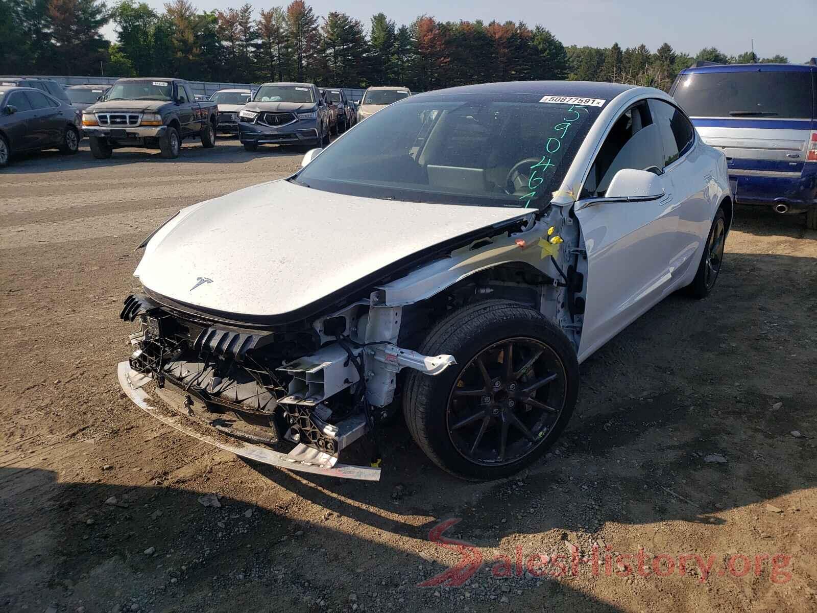 5YJ3E1EA8LF590461 2020 TESLA MODEL 3