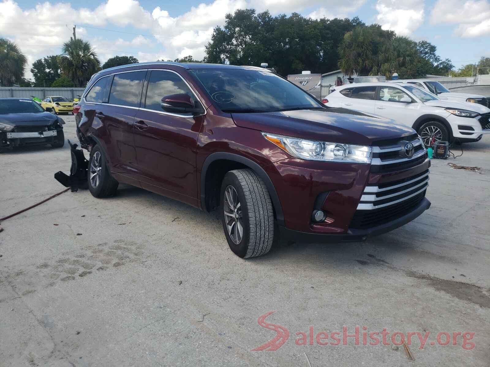 5TDKZRFH0JS287936 2018 TOYOTA HIGHLANDER