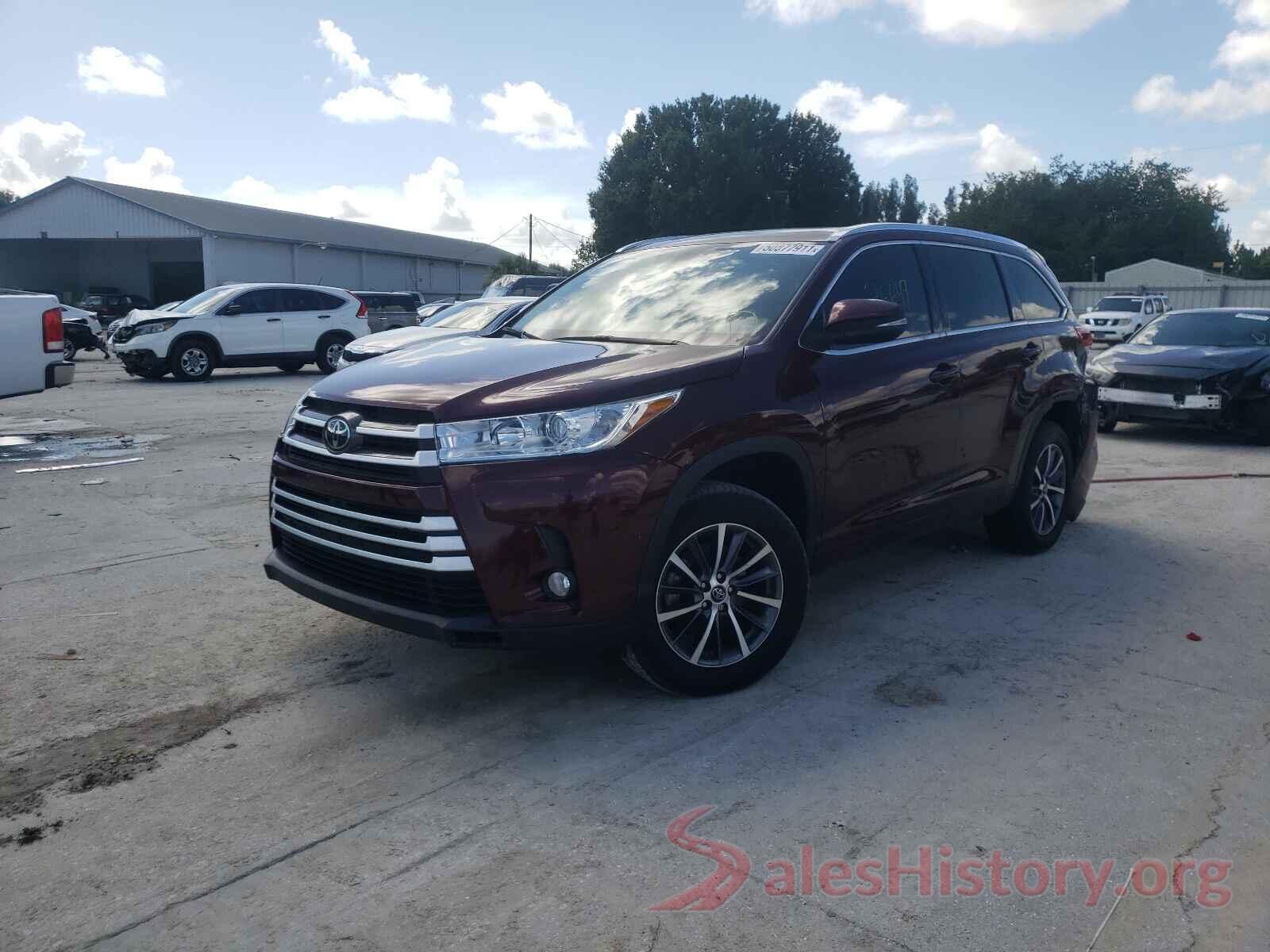 5TDKZRFH0JS287936 2018 TOYOTA HIGHLANDER