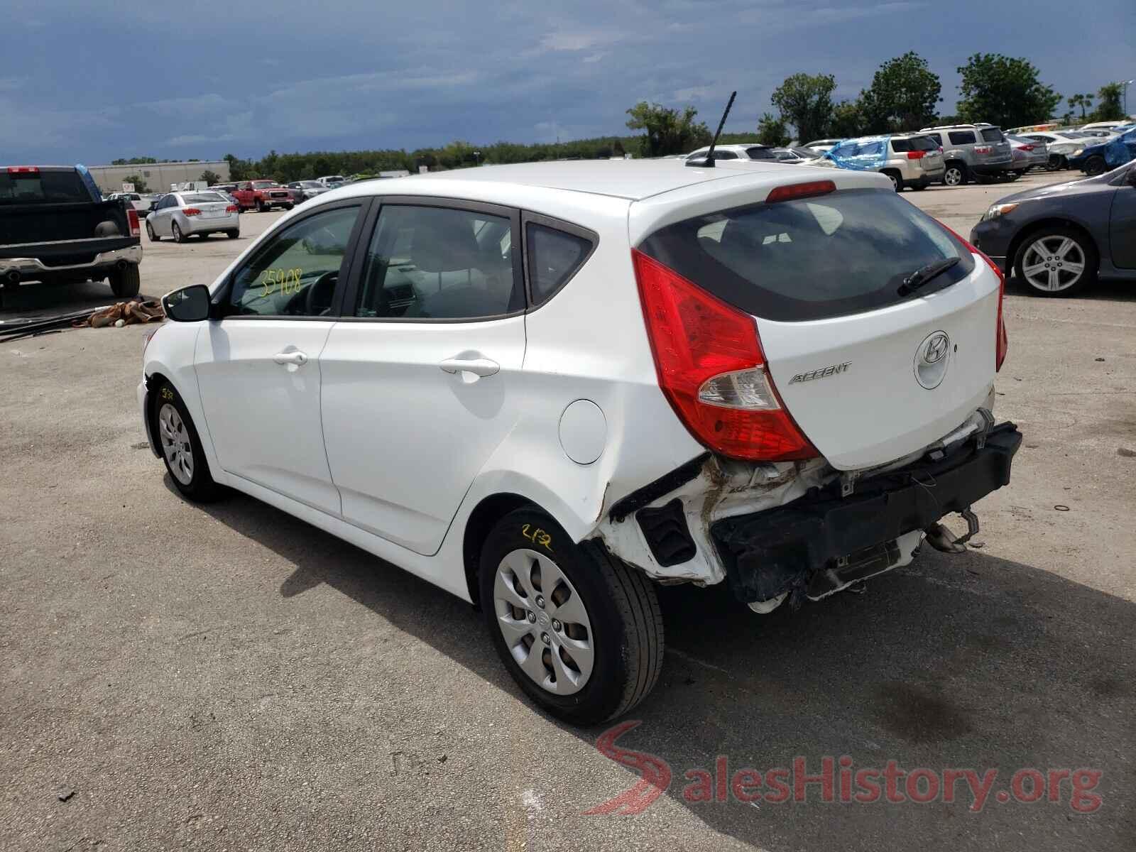 KMHCT5AE1GU290078 2016 HYUNDAI ACCENT