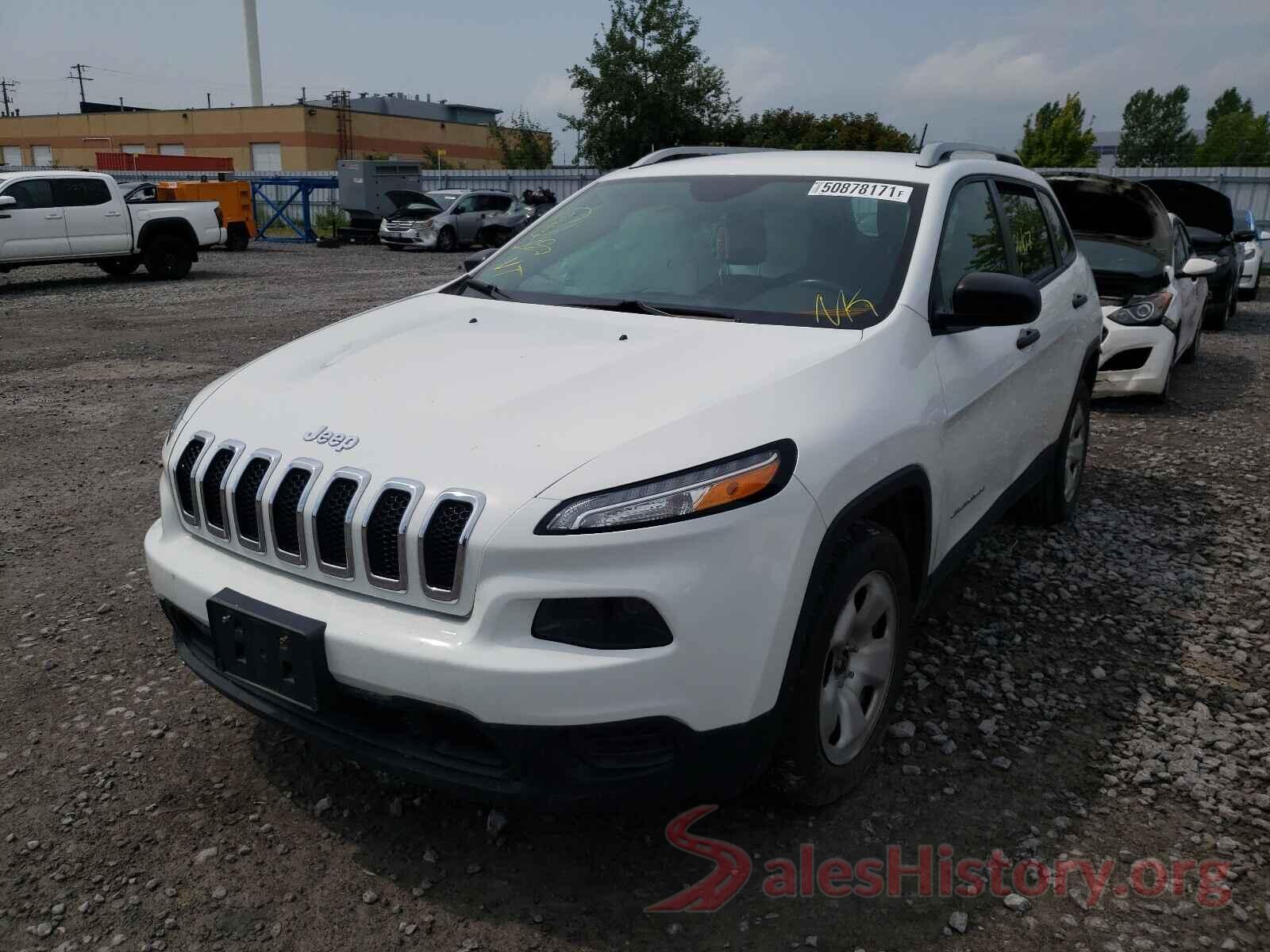 1C4PJLAB7GW308349 2016 JEEP CHEROKEE