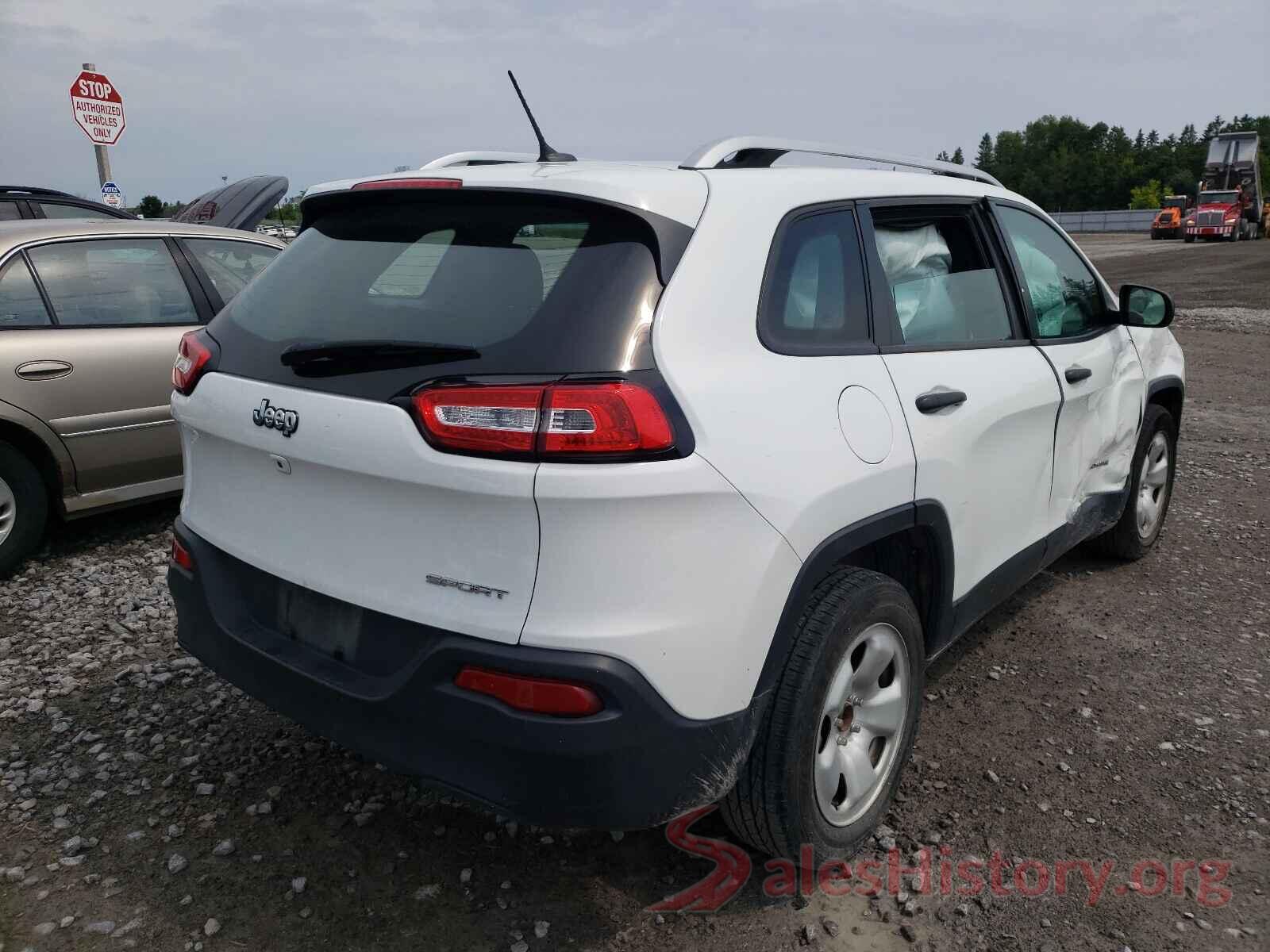 1C4PJLAB7GW308349 2016 JEEP CHEROKEE