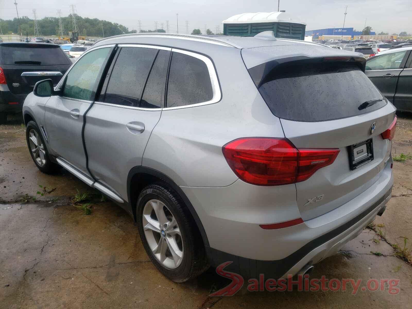 5UXTR7C57KLF27006 2019 BMW X3