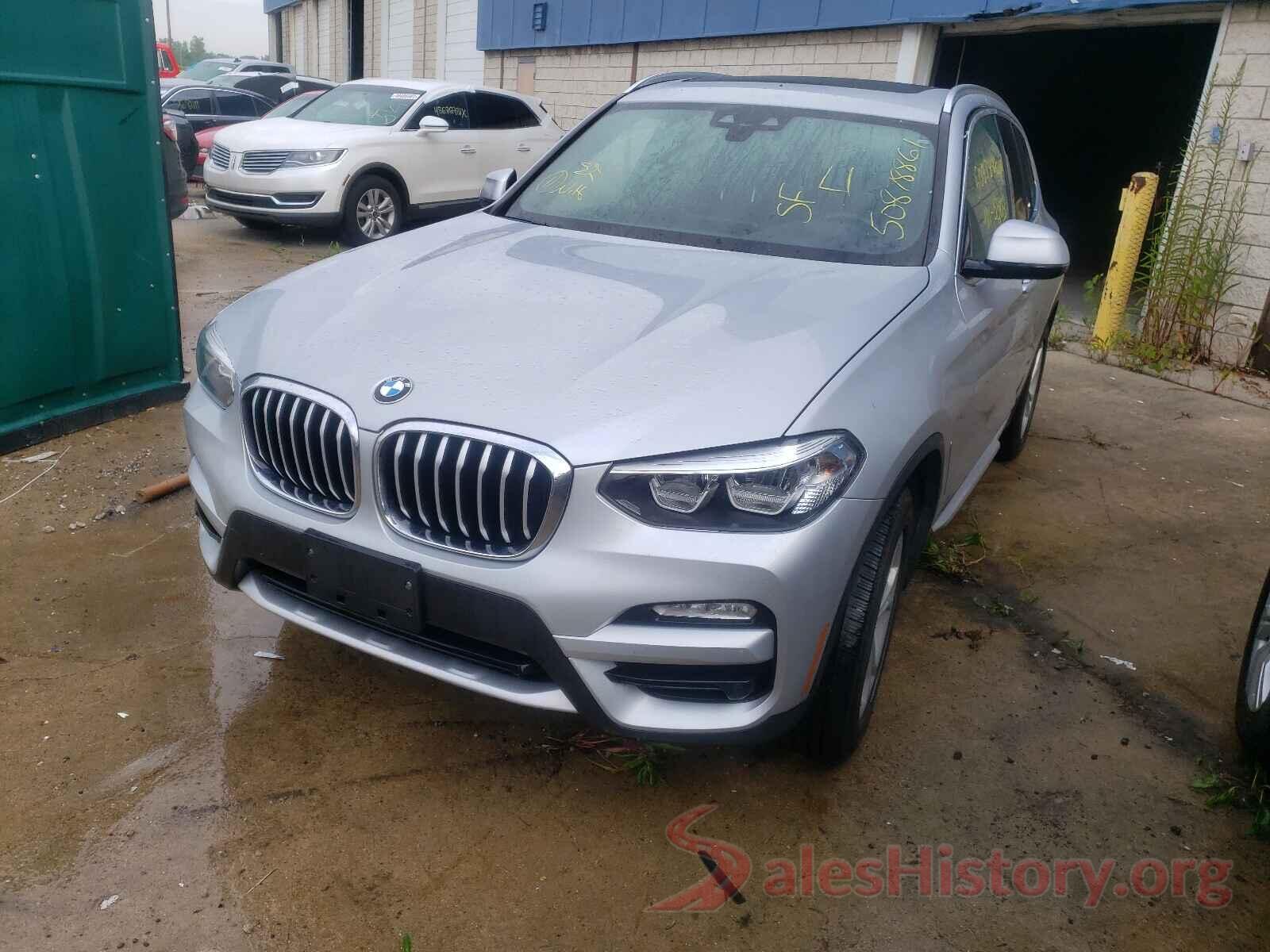 5UXTR7C57KLF27006 2019 BMW X3