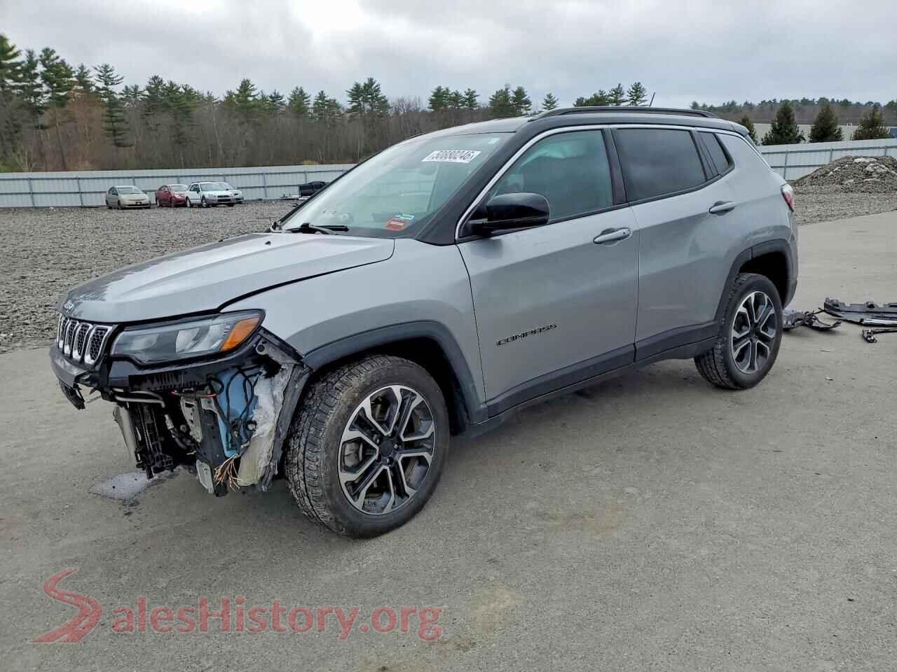 2024 JEEP COMPASS VIN 3C4NJDCN7RT594930, auction photo