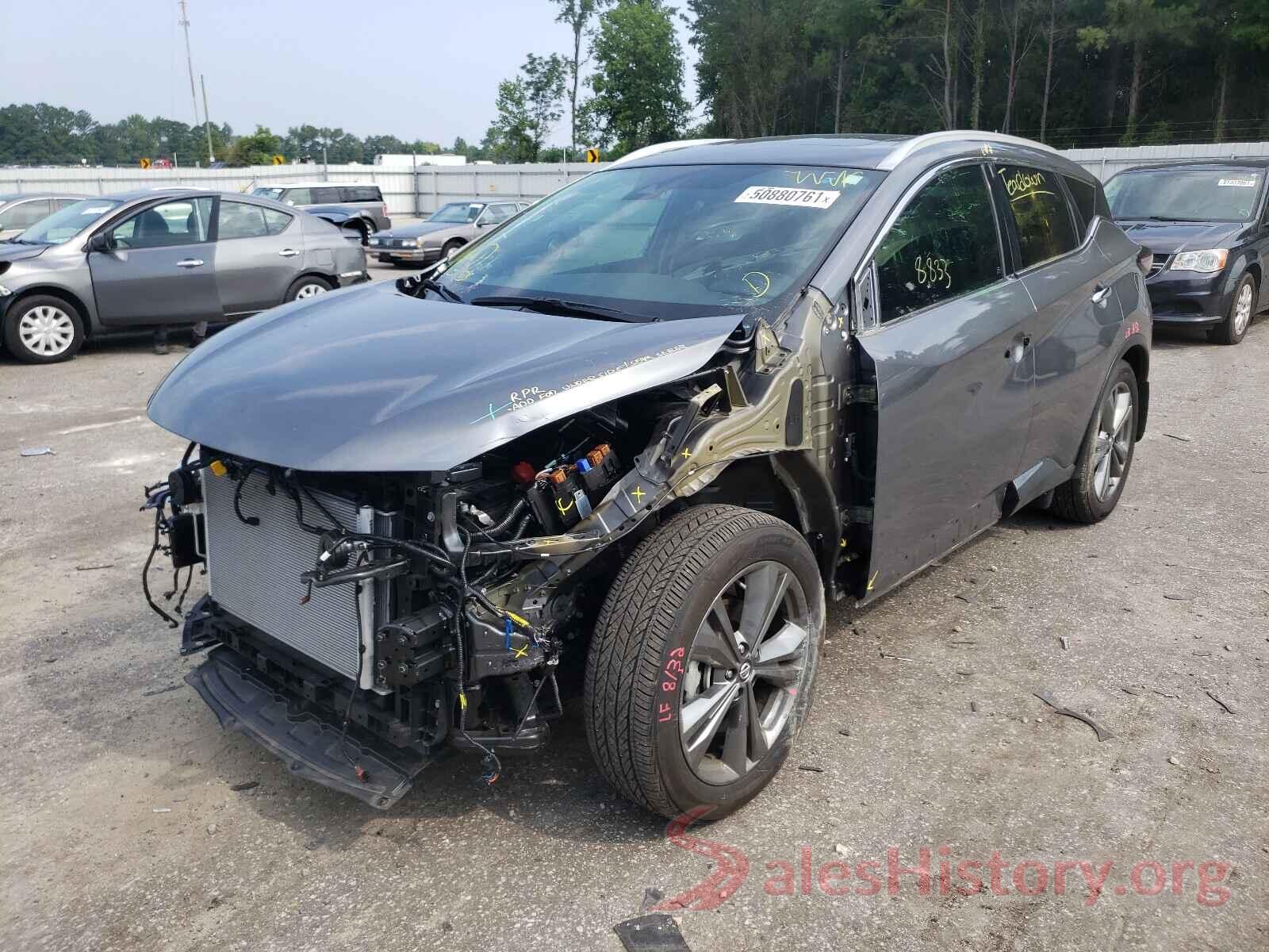 5N1AZ2MJ0KN158008 2019 NISSAN MURANO