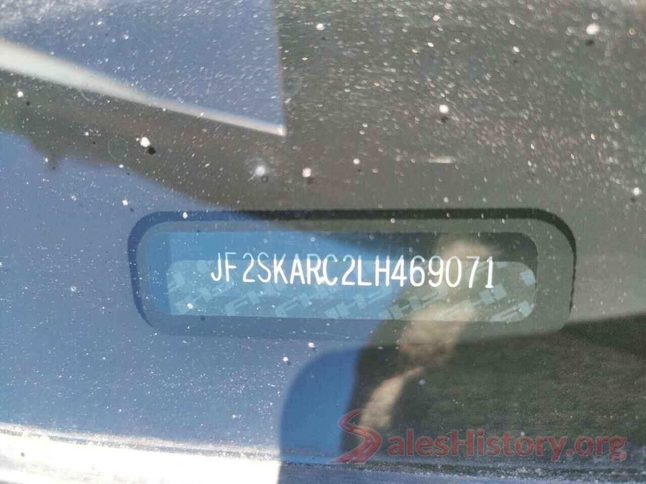 JF2SKARC2LH469071 2020 SUBARU FORESTER