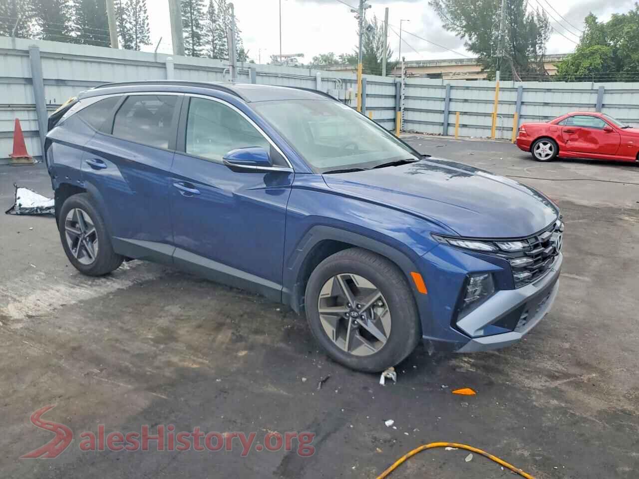2026 HYUNDAI TUCSON VIN 5NMJC3DE5TH616476, rear 3/4 view