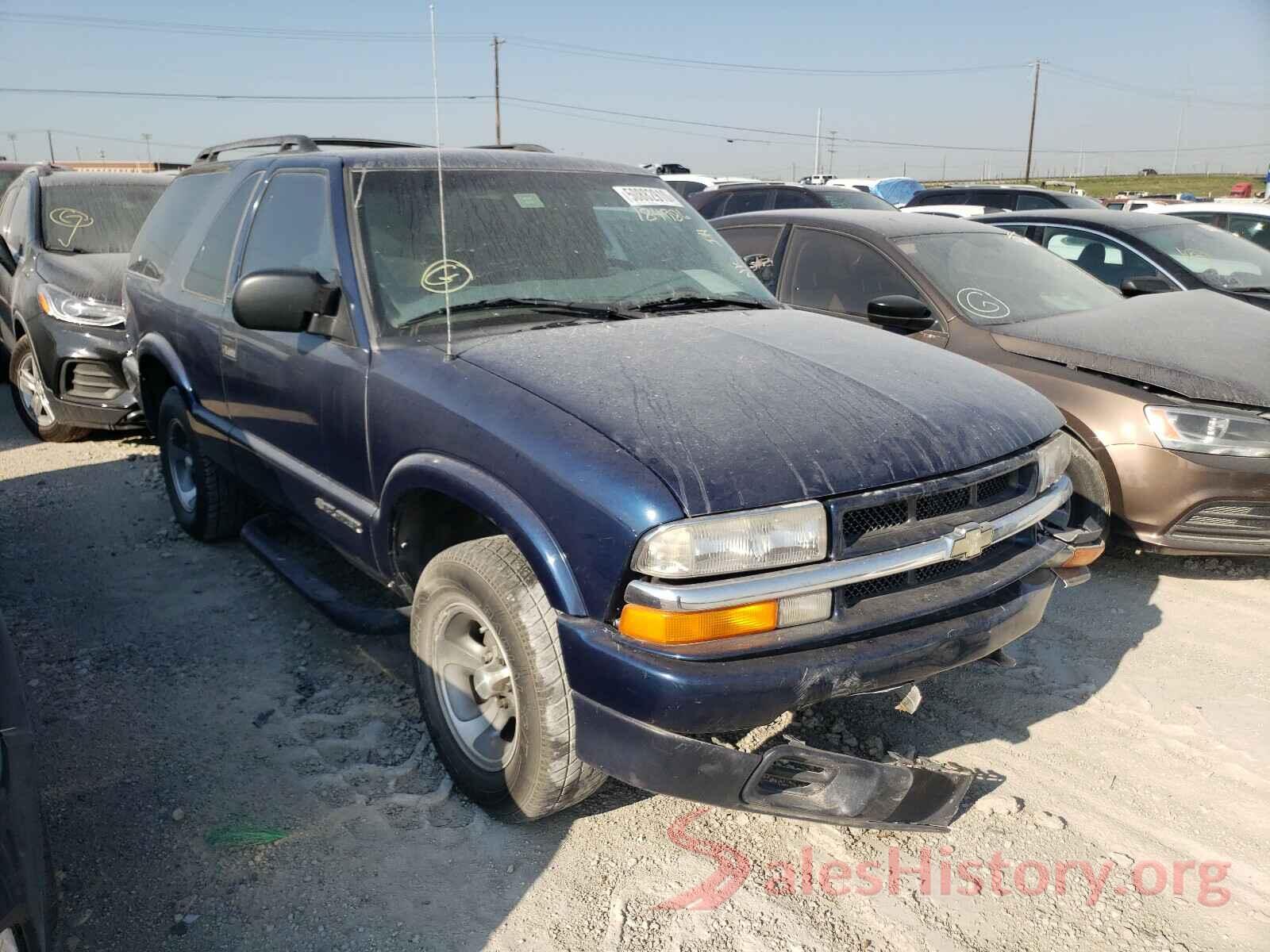 1GNCS18W91K184986 2001 CHEVROLET BLAZER