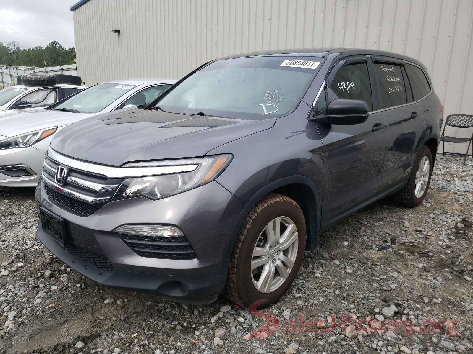 5FNYF5H17GB025114 2016 HONDA PILOT