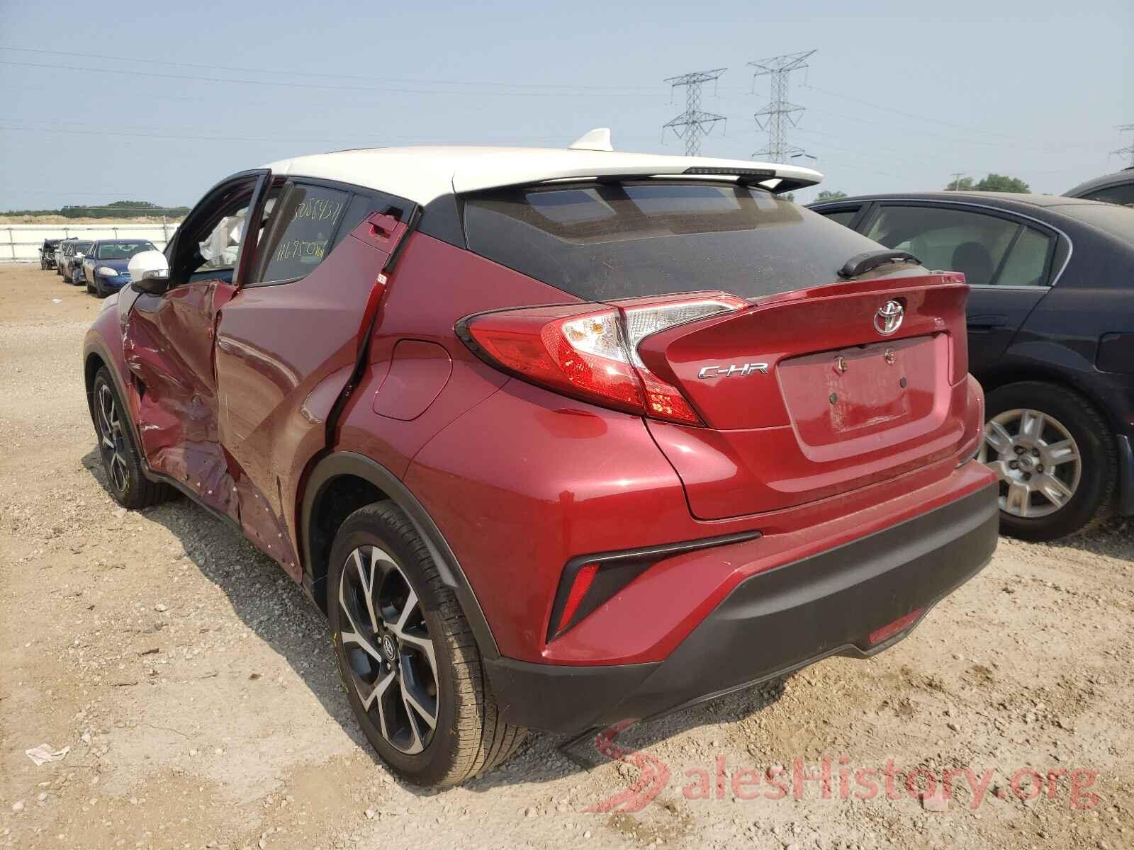 NMTKHMBX2JR029970 2018 TOYOTA C-HR