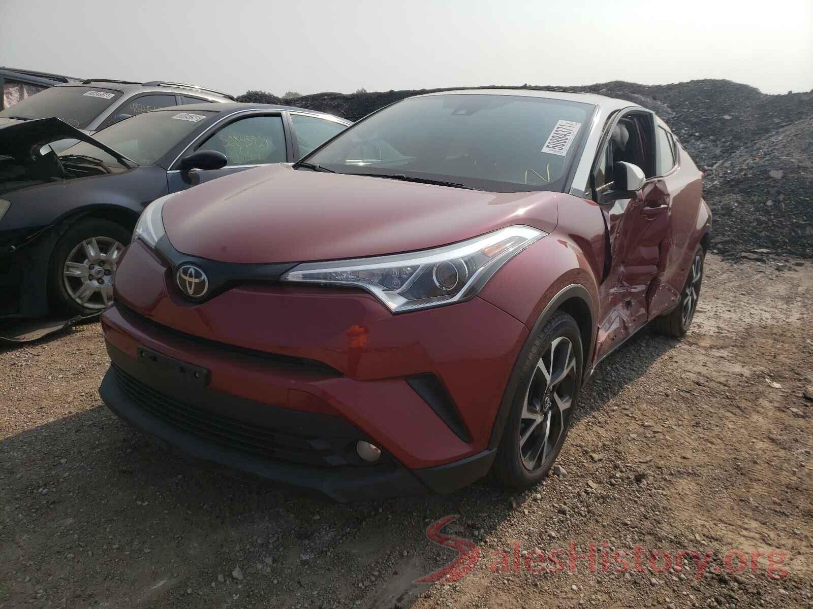 NMTKHMBX2JR029970 2018 TOYOTA C-HR