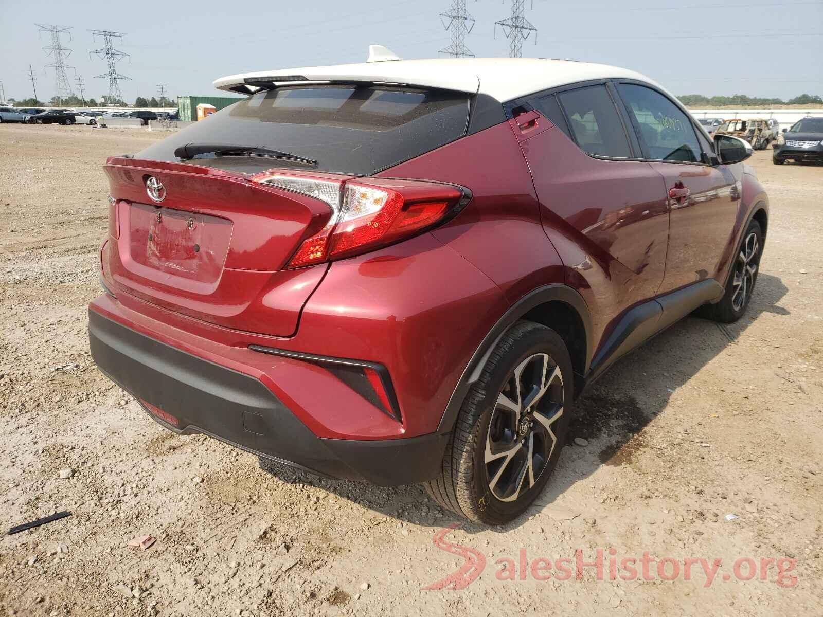 NMTKHMBX2JR029970 2018 TOYOTA C-HR