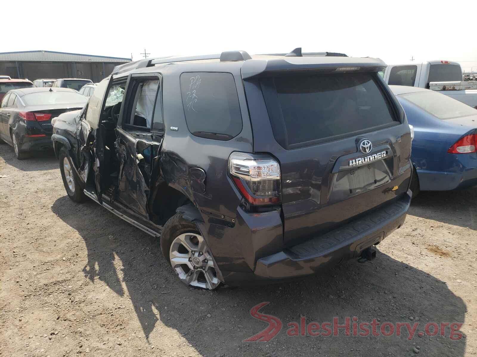 JTEBU5JR3L5792610 2020 TOYOTA 4RUNNER